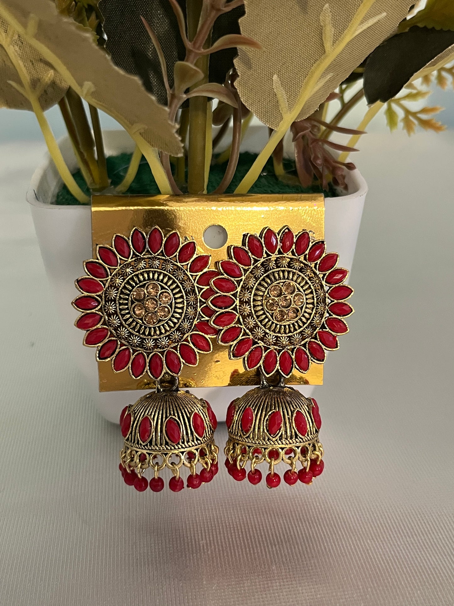 Gulbahaar Jhumkas