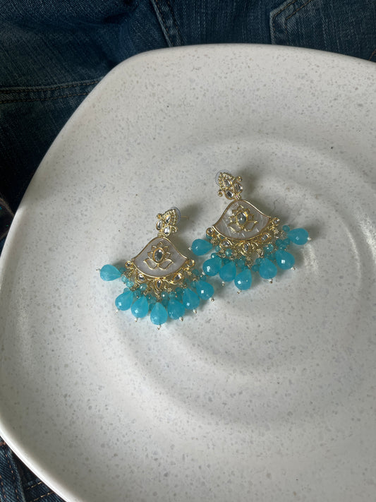 Lotus Breeze Fan Earring